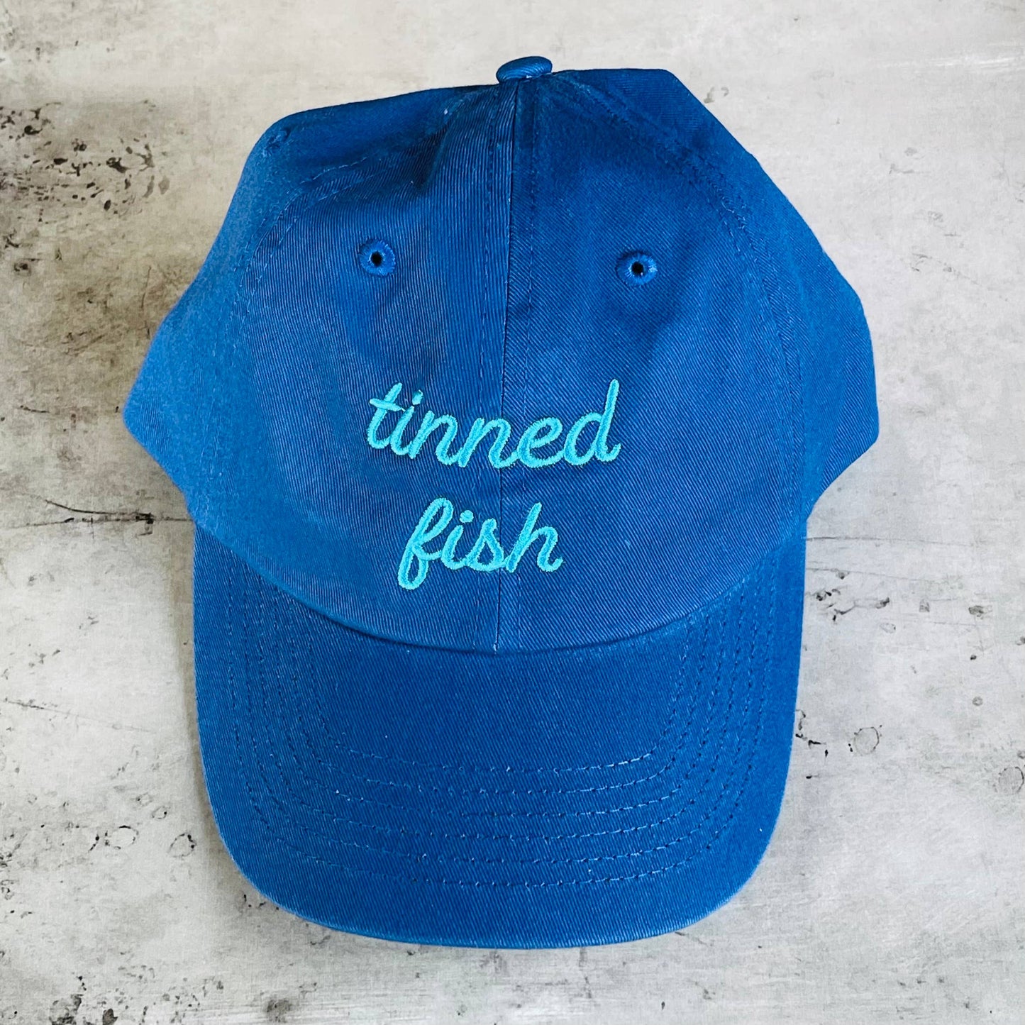 The Silver Spider - Tinned Fish foodie Baseball Cap Dad Hat
