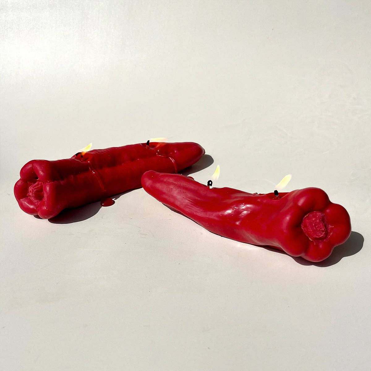 Scandles - Red Chili Pepper Candle - Red