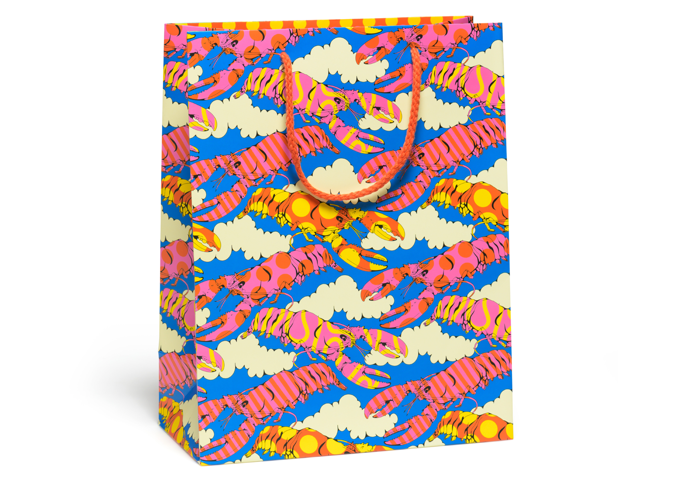 Red Cap Cards - Lobster Fantasy gift bag