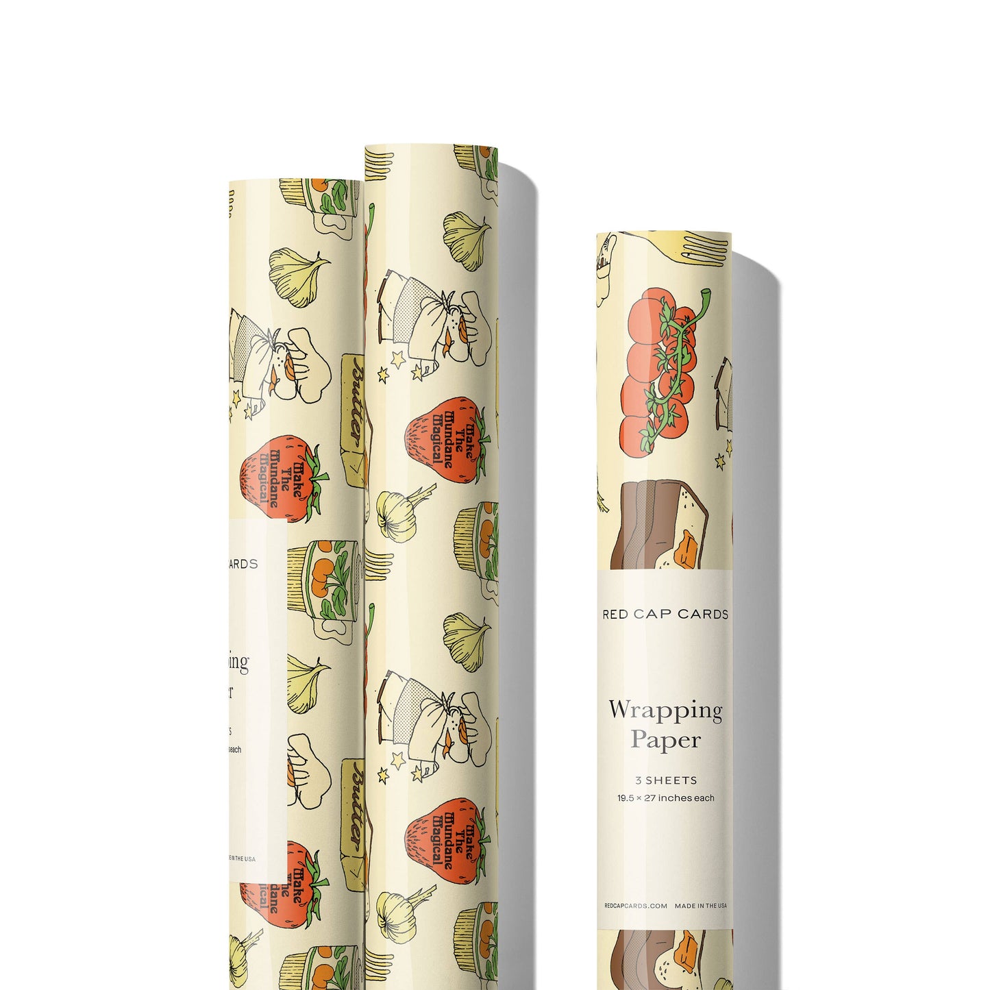 Red Cap Cards - Today's Special wrapping paper