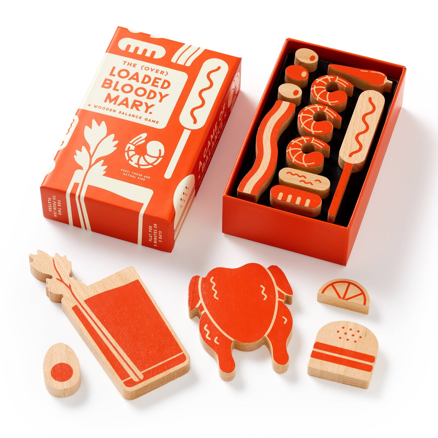 Chronicle Books - Brass Monkey (Over) Loaded Bloody Mary Balance Game