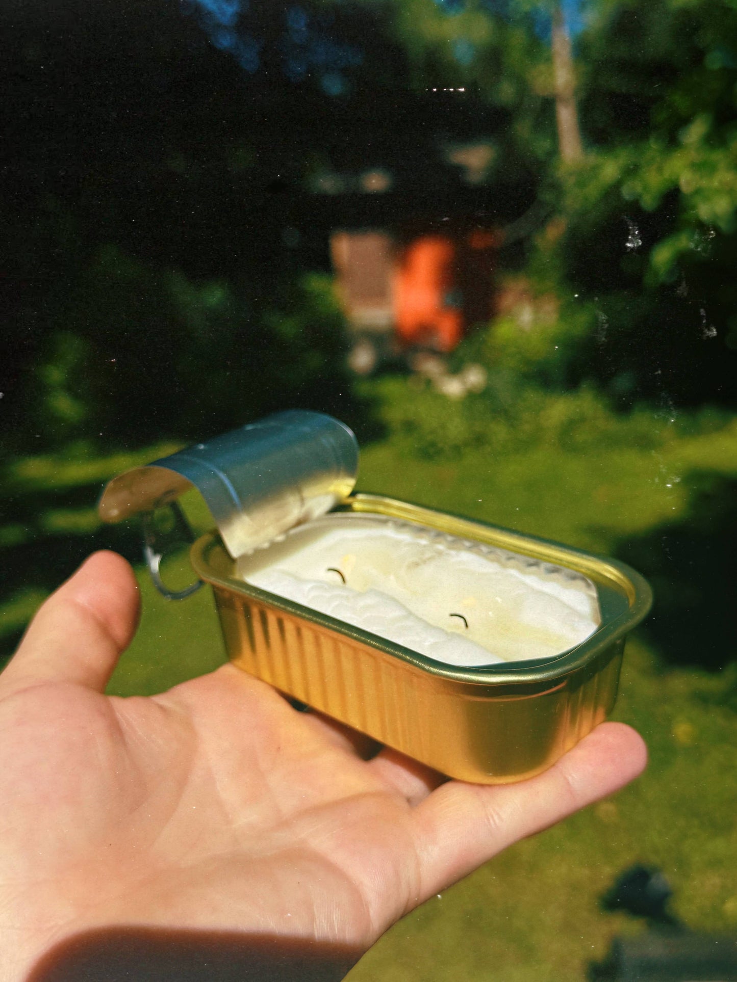 Tinned Candle - Tinned Fish Candle - Citronella