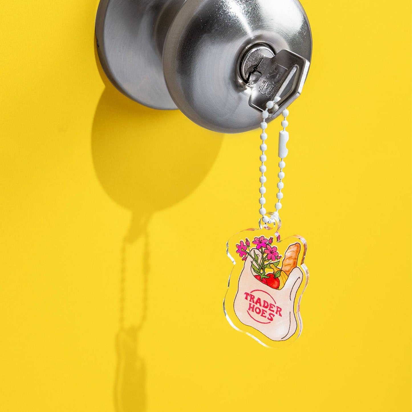 Naked Eye Studio - Trader Hoes Acrylic Key Ring or Bag Charm