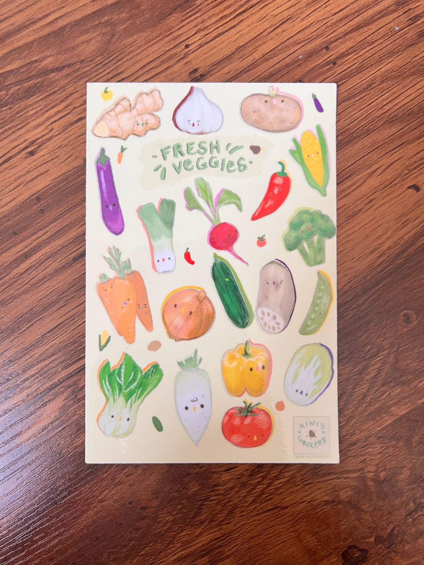 Veggie Stickers - 1