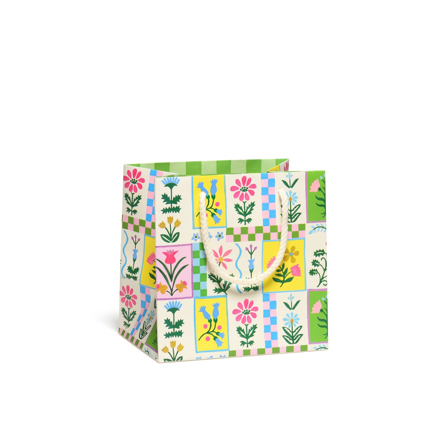 Red Cap Cards - Retro Flower gift bags