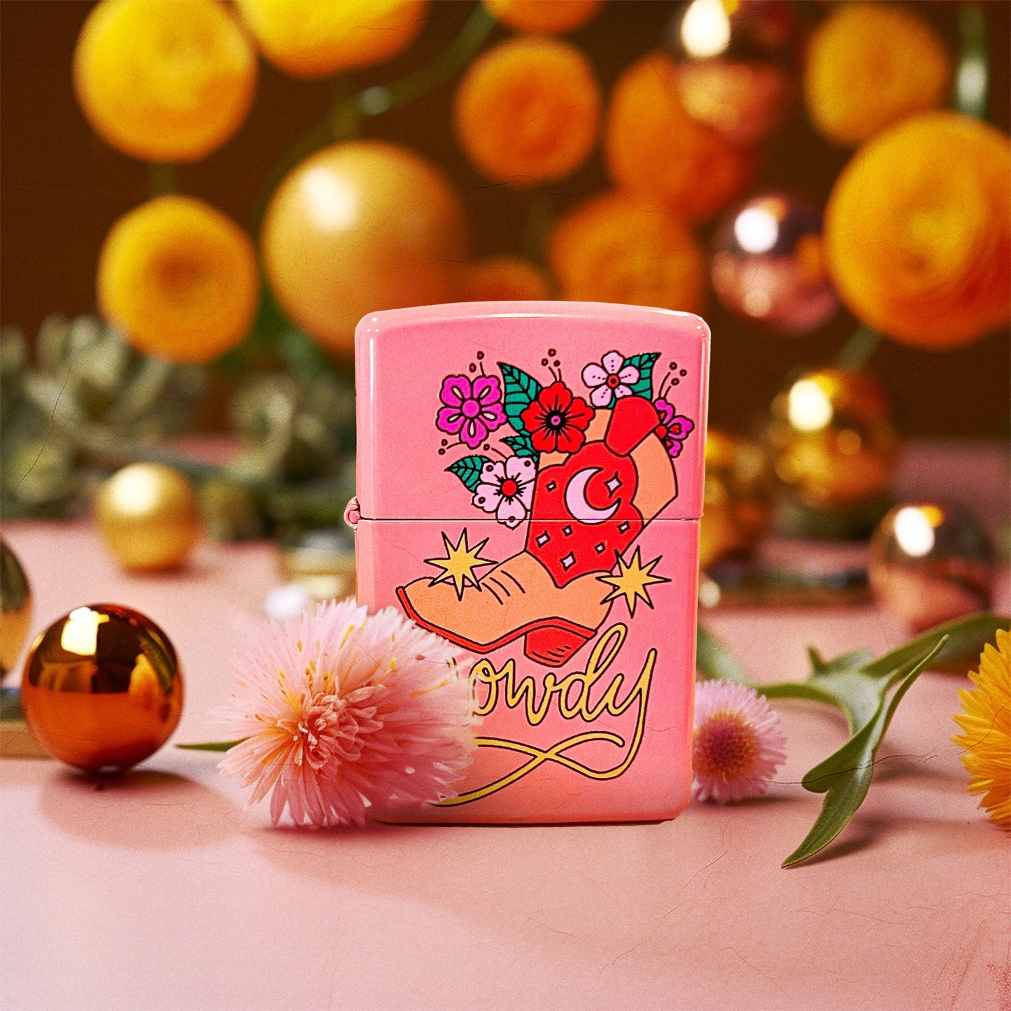 Naked Eye Studio - Howdy Flowers Refillable Lighter