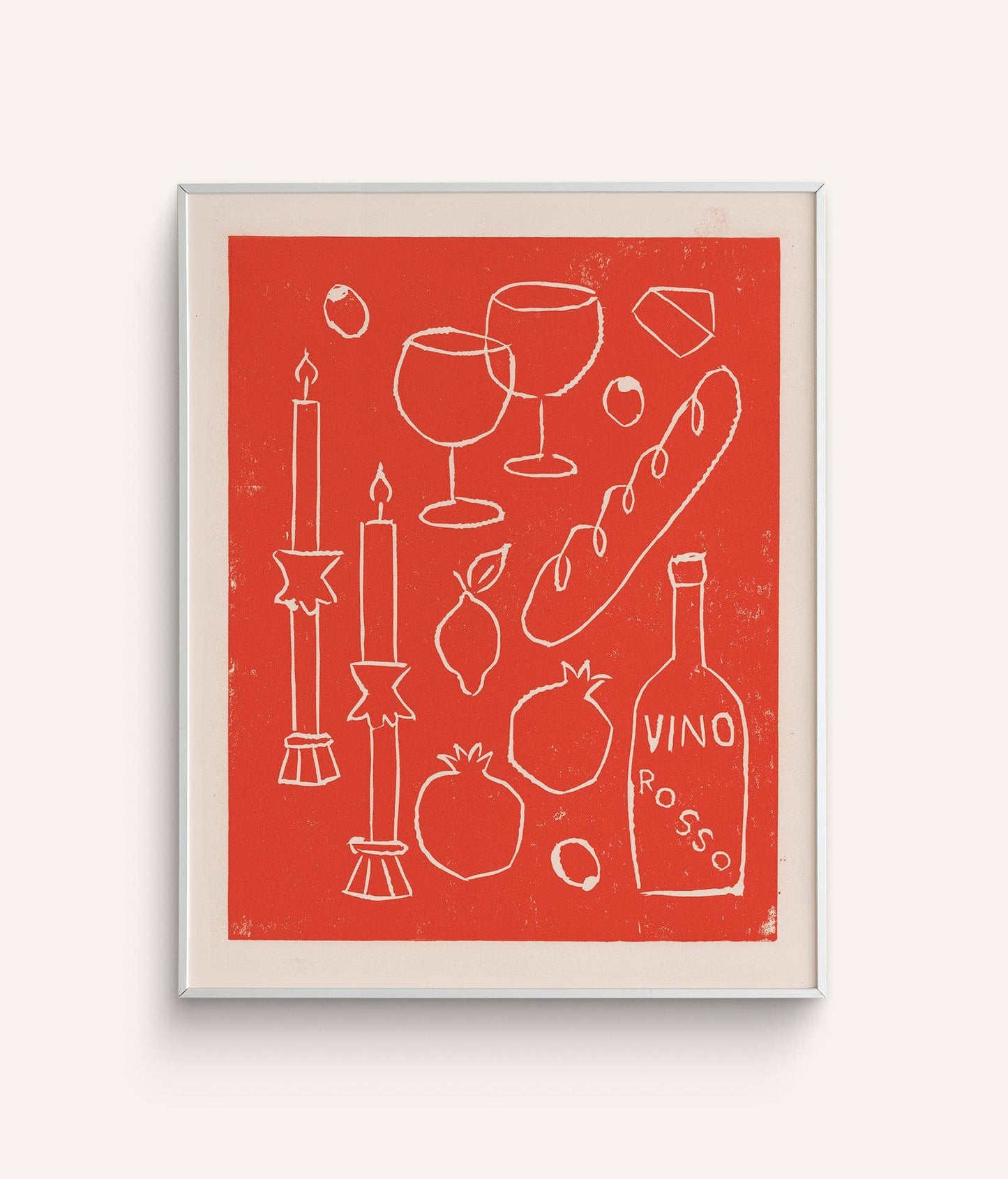 Phthalo Ruth - Vino Rosso Art Print