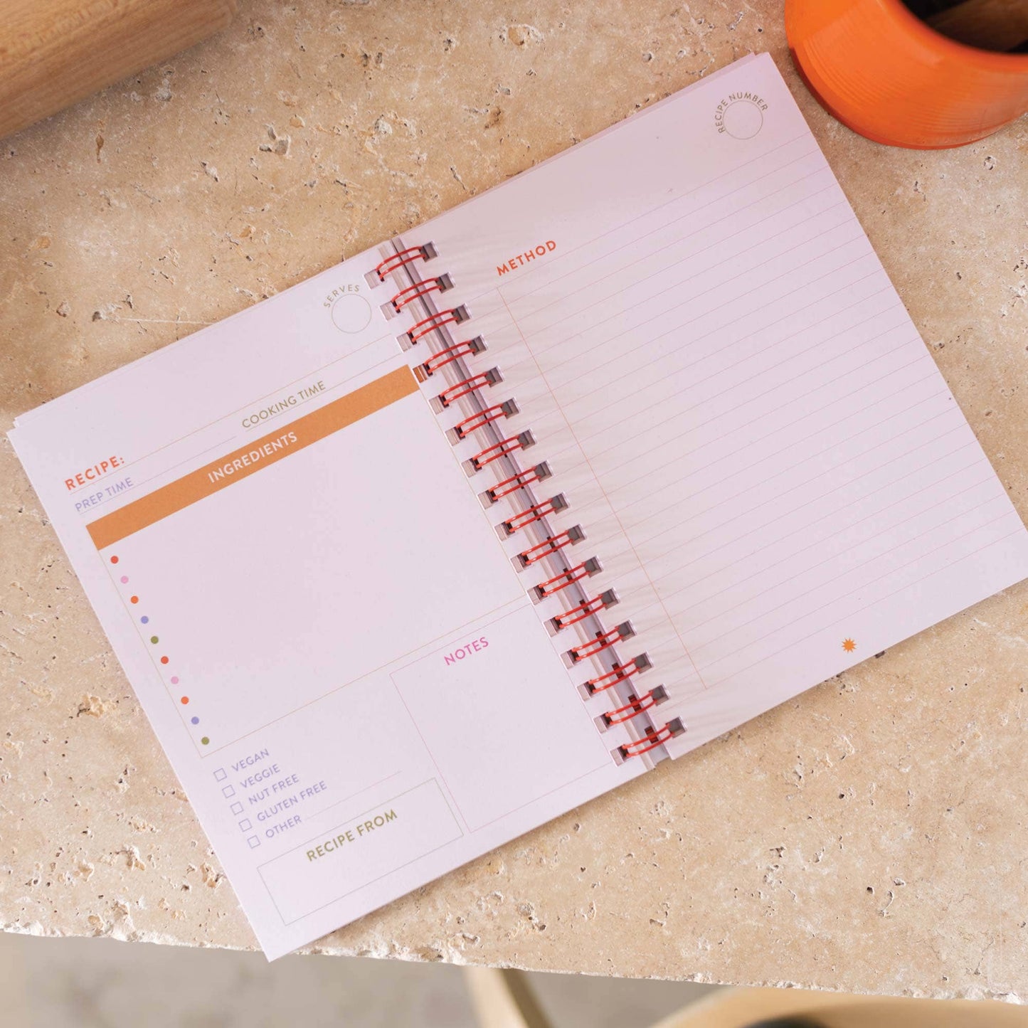 Good Tuesday (Once Upon a Tuesday) - Recipe Book Journal A5 | Vine Tomato | Hardcover