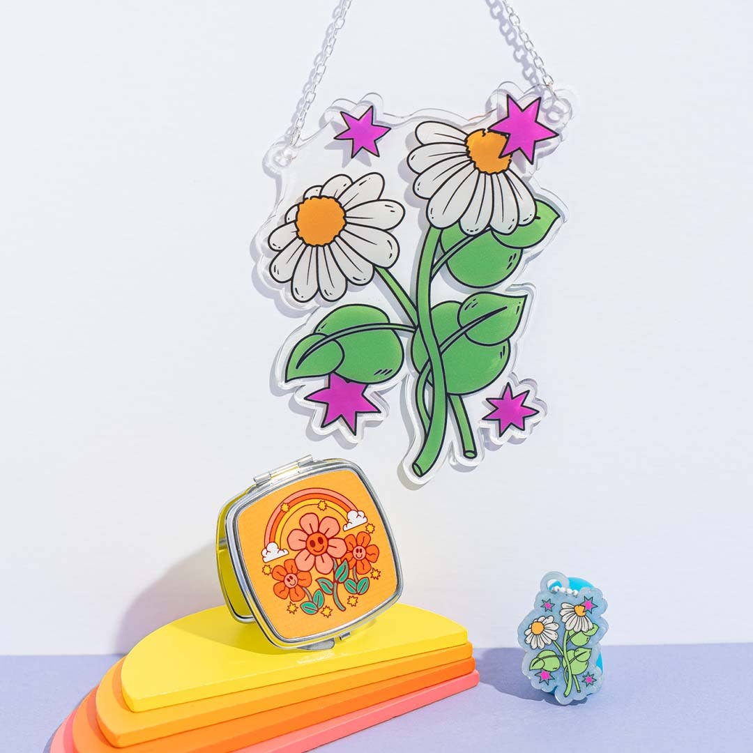 Naked Eye Studio - Desert Flowers Wall Hanger