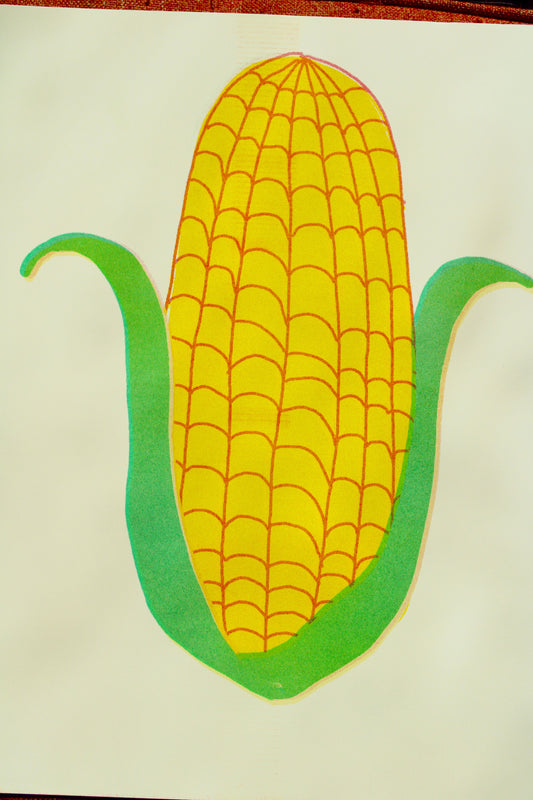 Corn Risograph