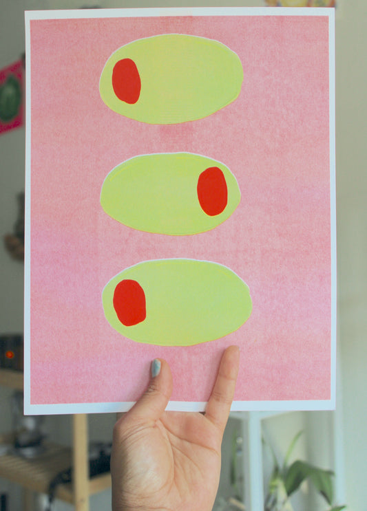 Three Olive Risograph